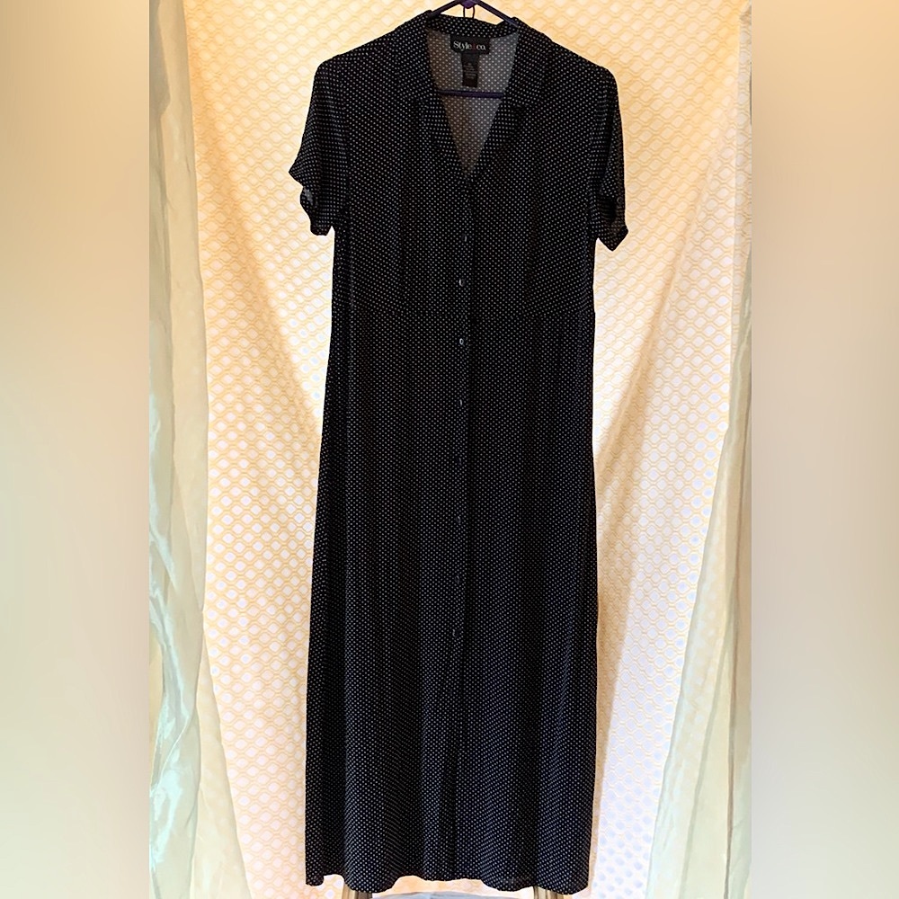 EUC-Vintage-Style & Co.-PolkaDot-Dress-size 10